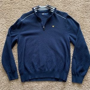 Jack Nicklaus Pullover w/ Golden Bear logo (Blue Men’s M)